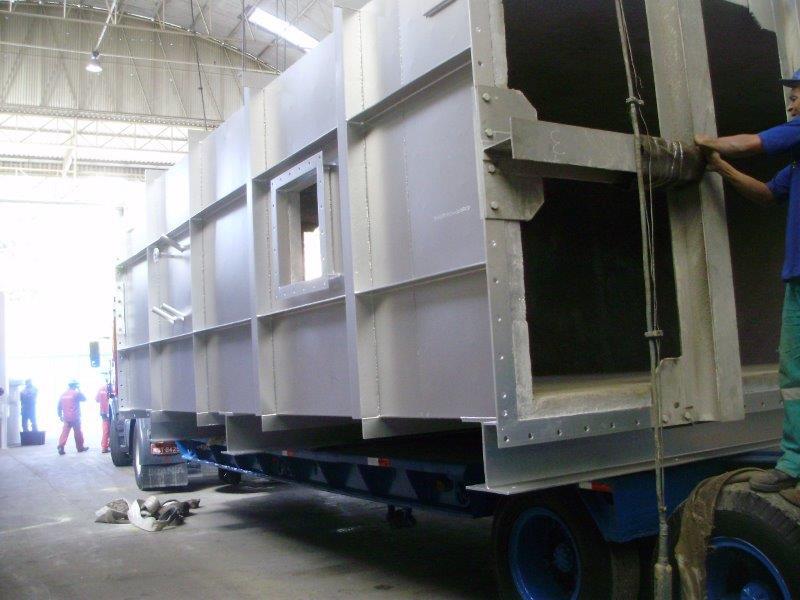 Jateamento e pintura industrial